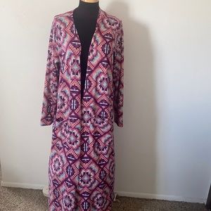 LulaRoe open front cardigan size XL
